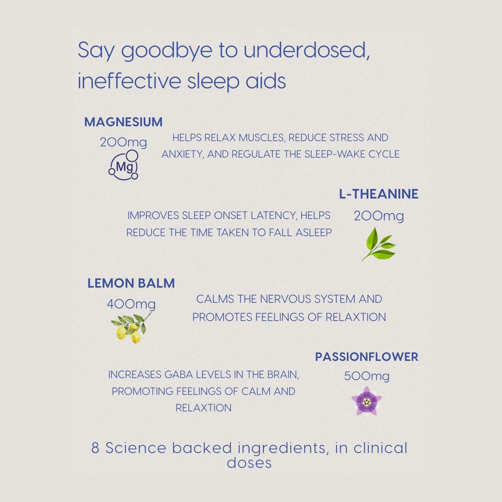 PAQ Natural Sleep Aid