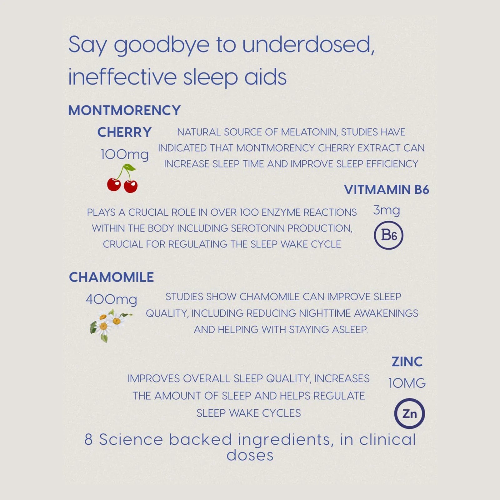 PAQ Natural Sleep Aid